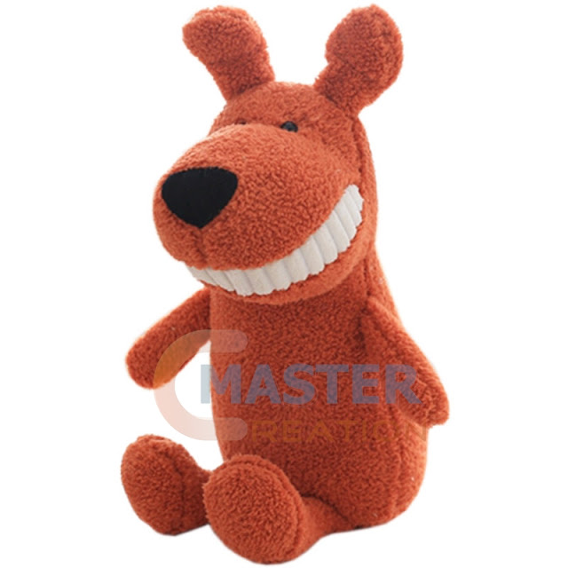 stuffed plush dog