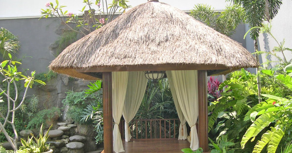 Design Rumah  Idaman  Bale Bengong Gazebo Ala  Bali 
