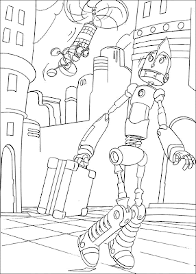 i-robot coloring pages