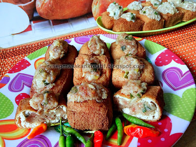 Cara Membuat Tahu Isi Bakso Goreng Resep Gurih