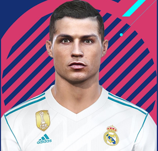 PES 2018 Cristiano Ronaldo Facepack ​by MarioMilan & AlirezaFree