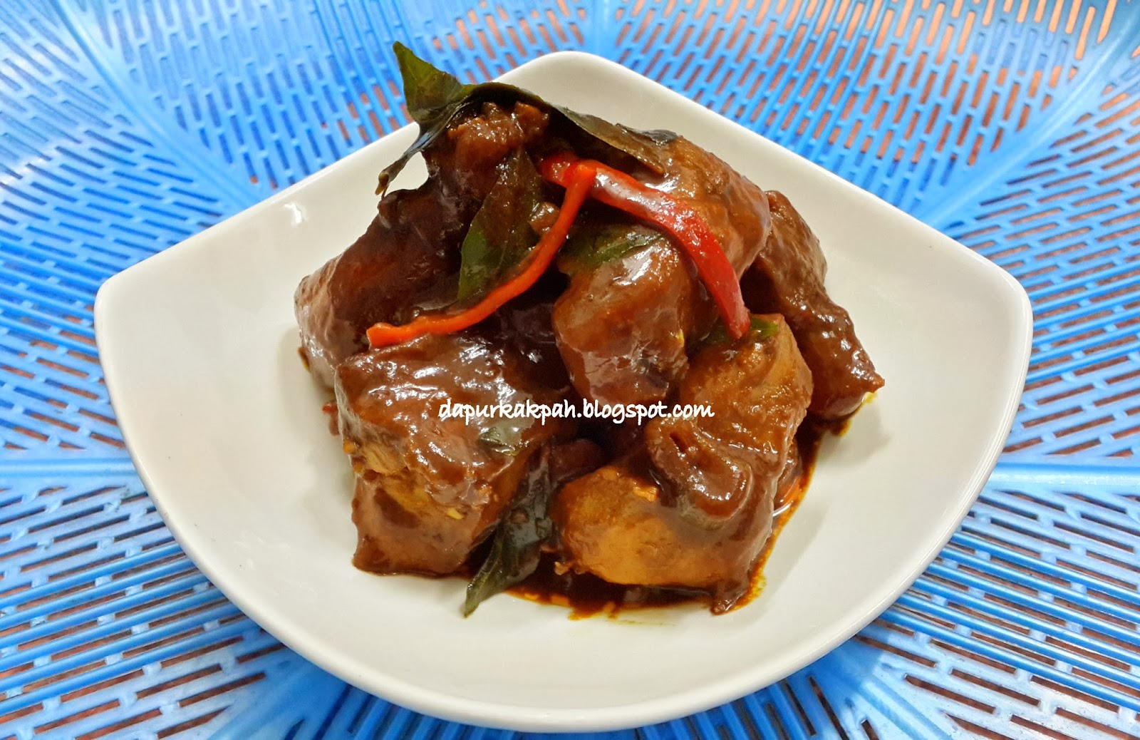 Dapur Kak Pah: Ayam Kam Heong