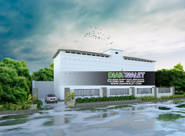 Desain Rumah Burung Walet Terbaru