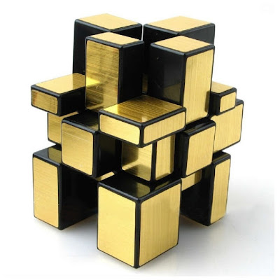 golden-mirror-cube-rubiks-puzzle-game