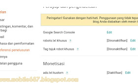 Cara Mengaktifkan file Ads.txt di Blogger atau Blogspot