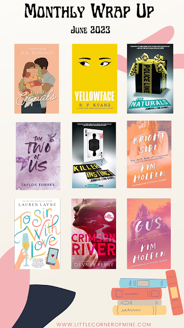 Monthly Reading Wrap Up: June 2023