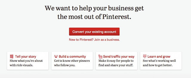 pinterest for business