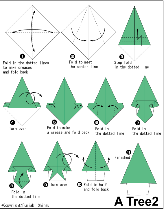 KoPast Beberapa Gambar Tutorial Pembuat Origami