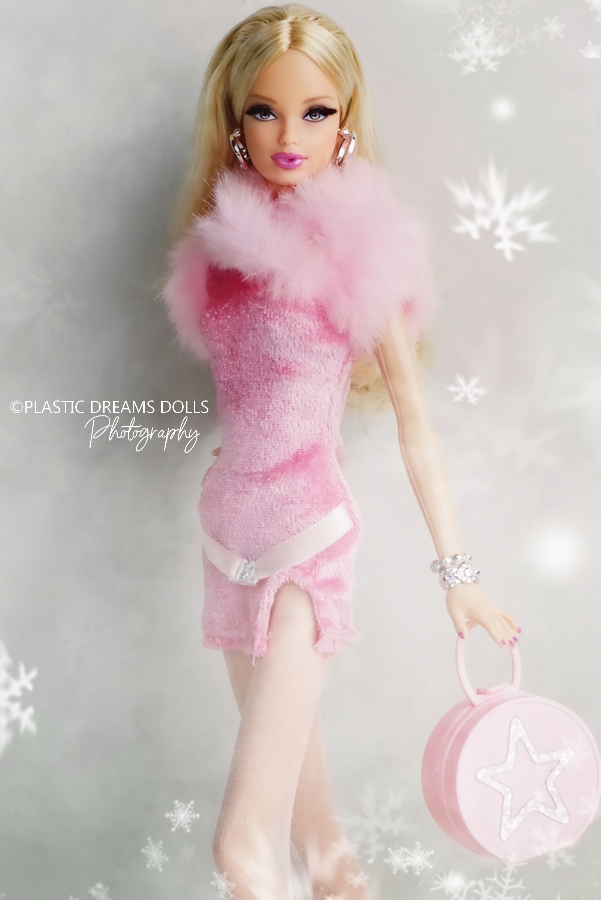 Dusty Pink Outfit for Barbie Doll