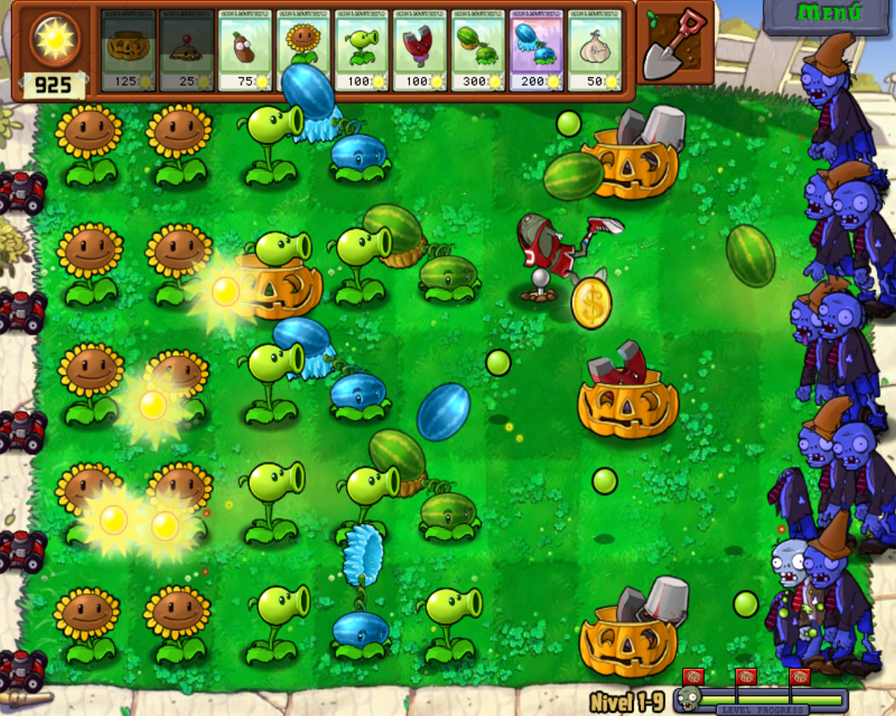 Juego plantas vs zombies para pc