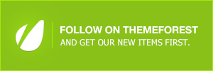 Follow me on ThemeForest