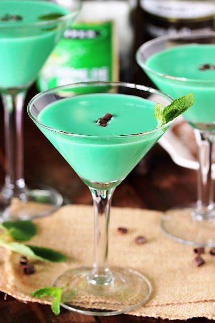 Chocolate and Mint Grasshopper Cocktail image