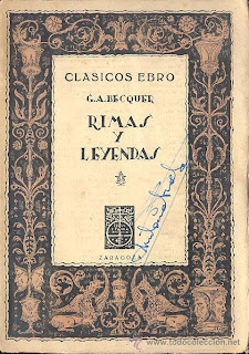 Gustavo Adolfo Bécquer, notas a algunos de sus versos, por Antonio Carvajal, Ancile