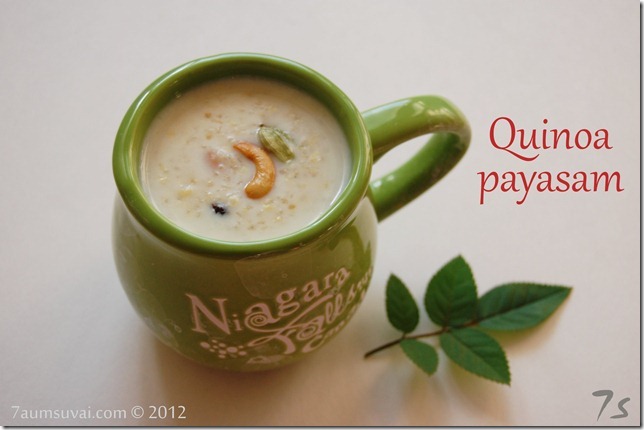 Quinoa payasam