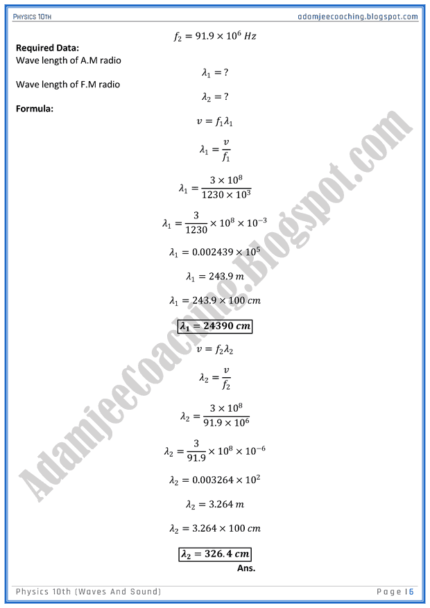 waves-and-sound-solved-numericals-physics-10th