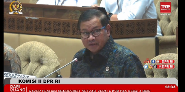 Pramono Anung Bantah Istana Sediakan Anggaran Khusus untuk Jokowi 3 Periode
