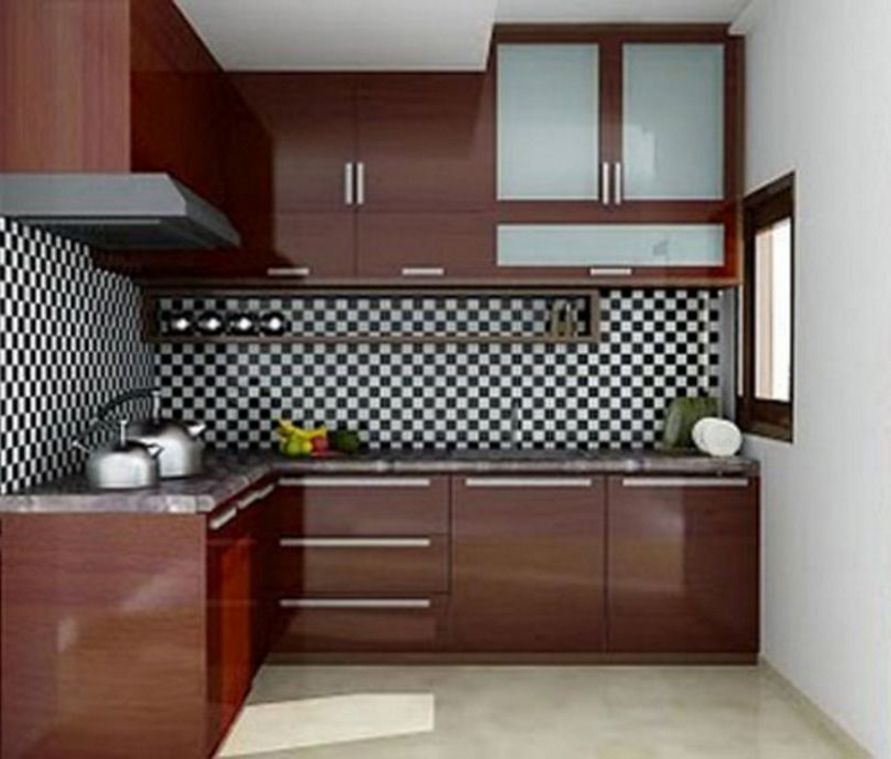 Rancangan Interior Untuk Dapur  Bentuk  L  Yang Cantik 