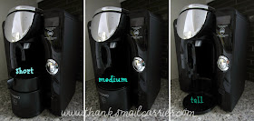 TASSIMO T55 height adjustment