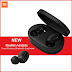 Xiaomi Redmi Airdots Wireless earphone Voice control Bluetooth 5.0 Noise reduction Tap Control - Redmi Airdots-Black Brazil