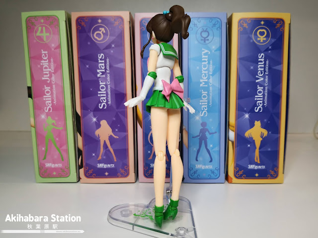 Review de las figuras S.H.Figuarts de Sailor Moon - Tamashii Nations