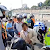 Polisi Lakukan Penertiban Sepeda Motor Yang Melawan Arah di Flyover Pondok Kopi 