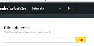 Cara Submit atau Mendaftar Blog di Yandex Webmaster