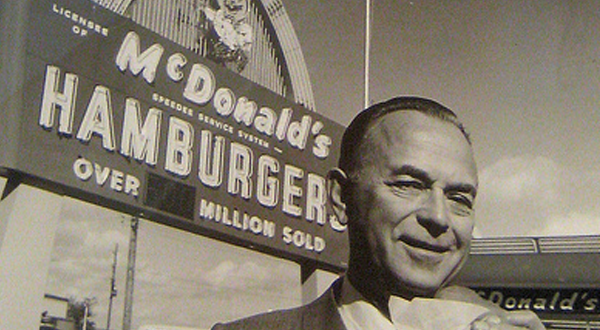 Ray Kroc, fundador de McDonalds