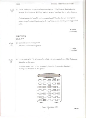 Muka surat kelima Contoh Soalan Past Year Operating System DEC6103