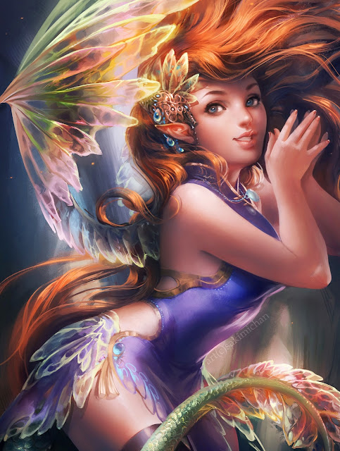 IFX Fairy,digital art fairy,digital art girl