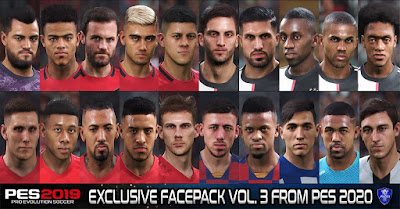 PES 2019 Exclusive Facepack Vol. 3 by Sofyan Andri