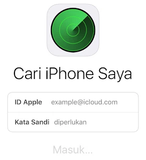 bagaimana cara menggunakan aplikasi cari iphone saya