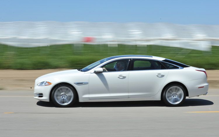 2011 Jaguar XJ L Supercharged Side View