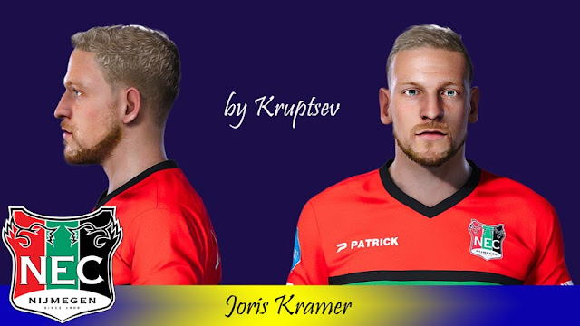 Joris Kramer Face For eFootball PES 2021