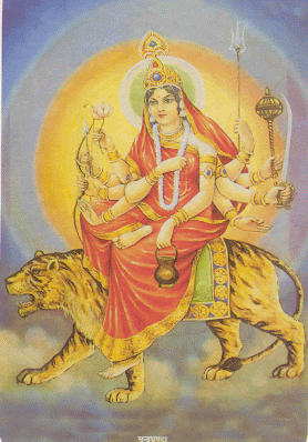 Goddess Chandraghanta Worship 3rd Day Navratri Festival