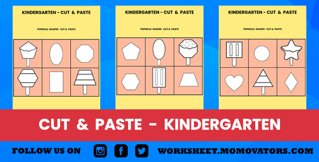 cut and paste printable free, cut and paste shapes printable, cut and paste preschool shapes, cut and paste shapes kindergarten @momovators