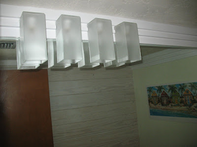 contemporary bathroom light fixture
