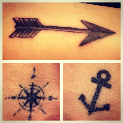 Anchor Wrist Tattoos