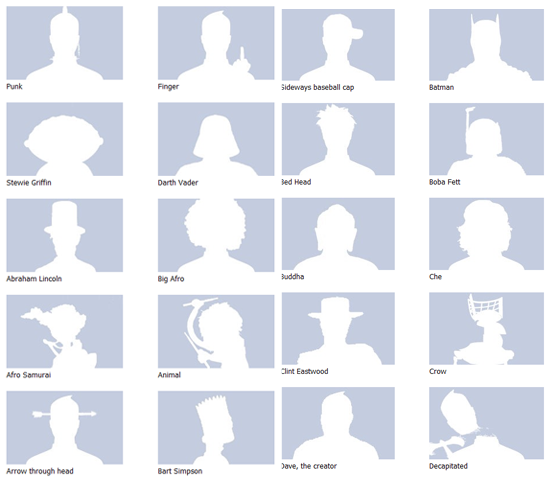 69 Alternatives To The Default Facebook Profile Picture Instant Fundas
