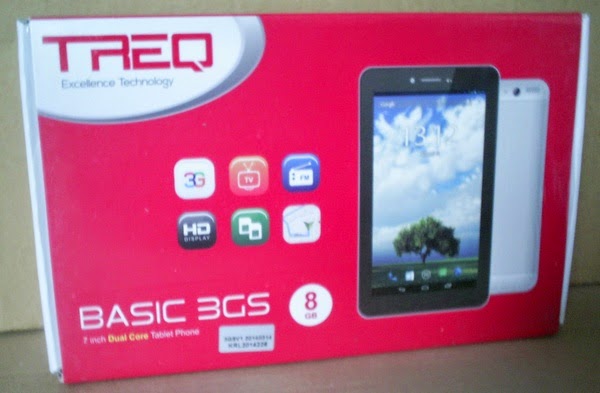 TABLET ANDROID GAME MURAH TREQ BASIC 3GS