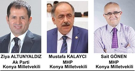 Bozkırlı Üç Milletvekili Mecliste