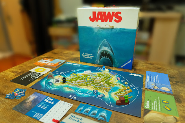 JAWS大白鯊桌遊