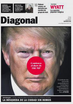 Portada del periódico Diagonal