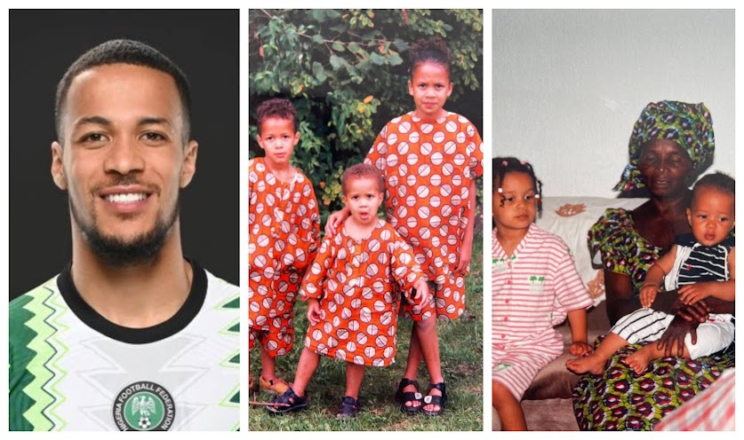 Nigerian Footballer, William Troost Ekong shares lovely photos from his Childhood (Photos)