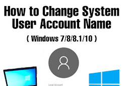 How to Change System User Name or Account Name