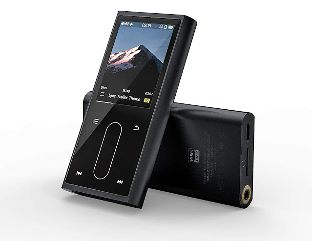 FiiO M3K HiFi Metal Shell Music Player with 16GB Memory Card and Digital Voice Recorder (Black)