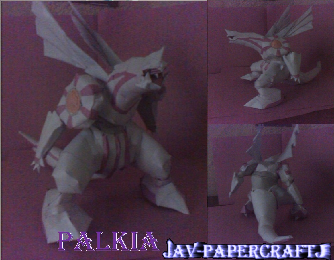 Pokemon Palkia Paper Model