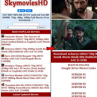 Download Movies From Skymovies