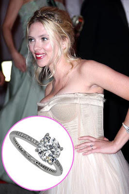 Scarlett Johansson engagement ring
