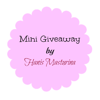 Mini Giveaway by Hanis Masturina