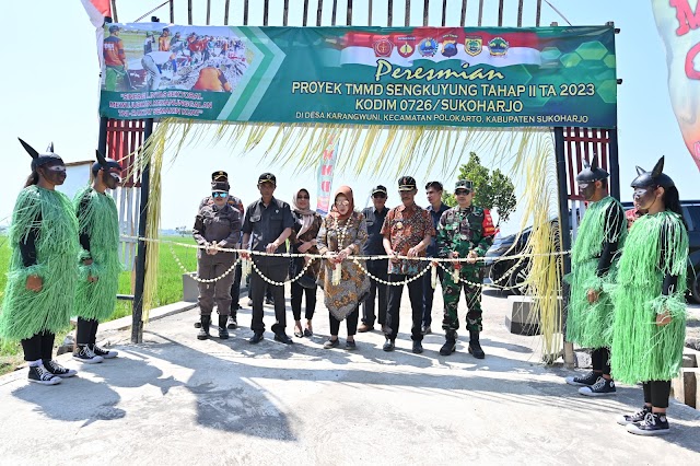 Sukses selesaikan Sasaran Fisik dan Non Fisik, TMMD Sengkuyung Tahap II Kodim 0726/Sukoharjo resmi ditutup hari ini.